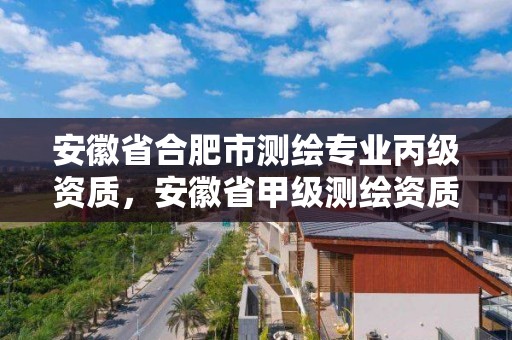 安徽省合肥市測繪專業丙級資質，安徽省甲級測繪資質單位