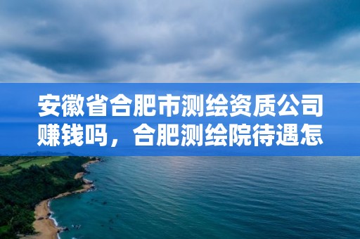 安徽省合肥市測繪資質公司賺錢嗎，合肥測繪院待遇怎么樣