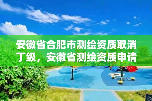 安徽省合肥市測繪資質取消丁級，安徽省測繪資質申請