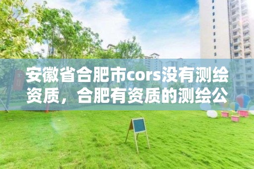 安徽省合肥市cors沒有測繪資質(zhì)，合肥有資質(zhì)的測繪公司