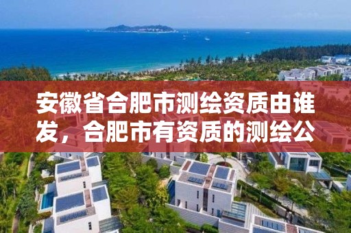 安徽省合肥市測繪資質由誰發，合肥市有資質的測繪公司