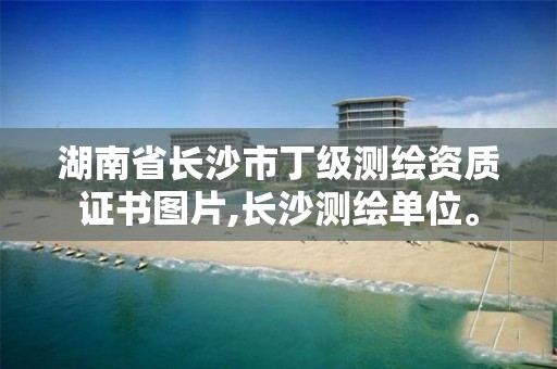 湖南省長沙市丁級測繪資質證書圖片,長沙測繪單位。