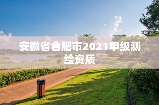 安徽省合肥市2021甲級測繪資質