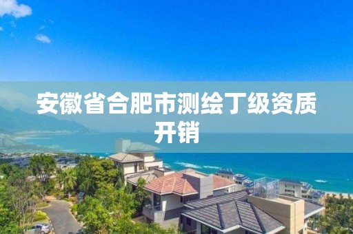 安徽省合肥市測繪丁級資質(zhì)開銷