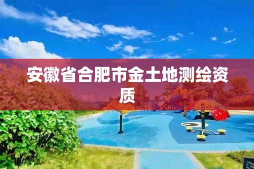 安徽省合肥市金土地測(cè)繪資質(zhì)