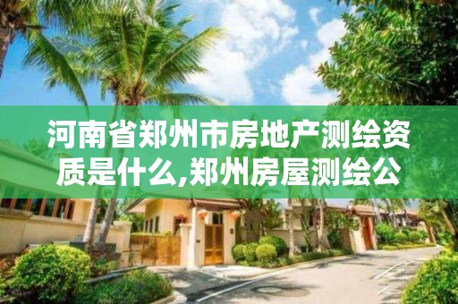 河南省鄭州市房地產測繪資質是什么,鄭州房屋測繪公司。