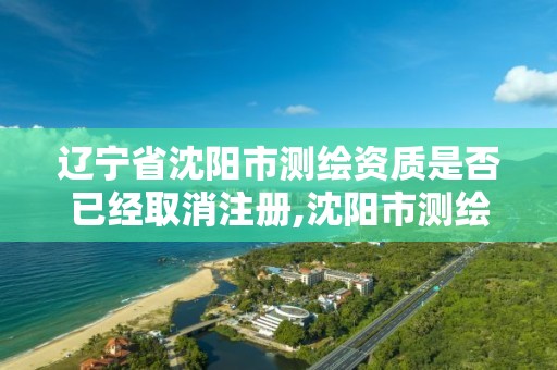 遼寧省沈陽市測繪資質是否已經取消注冊,沈陽市測繪局官網。