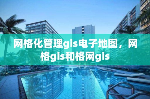 網(wǎng)格化管理gis電子地圖，網(wǎng)格gis和格網(wǎng)gis