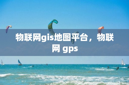 物聯網gis地圖平臺，物聯網 gps