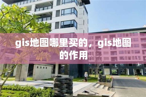 gis地圖哪里買的，gis地圖的作用