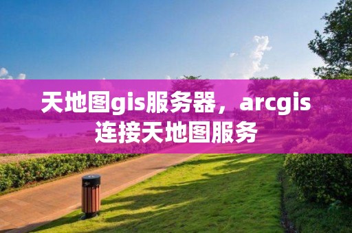 天地圖gis服務器，arcgis連接天地圖服務