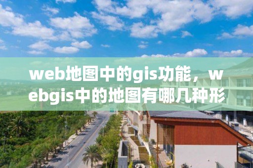 web地圖中的gis功能，webgis中的地圖有哪幾種形式