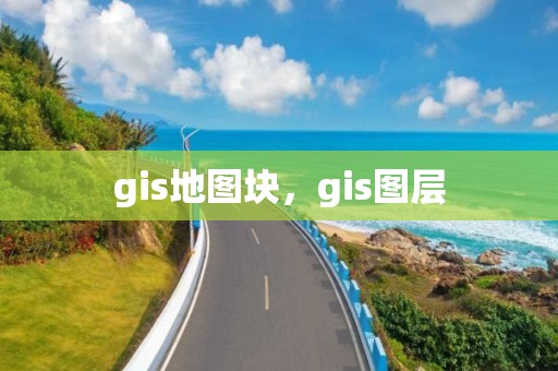 gis地圖塊，gis圖層