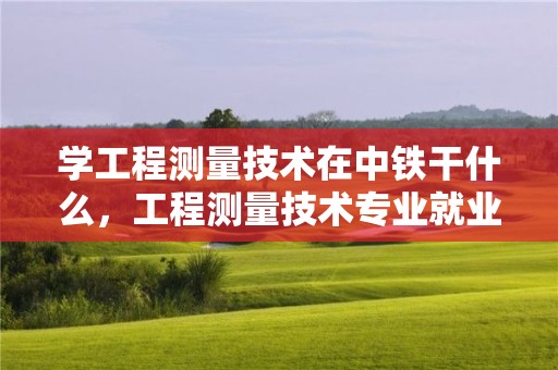 學工程測量技術在中鐵干什么，工程測量技術專業就業