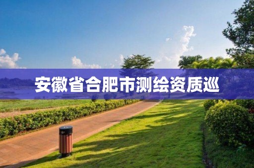 安徽省合肥市測(cè)繪資質(zhì)巡