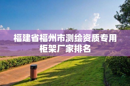 福建省福州市測繪資質專用柜架廠家排名