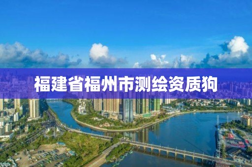 福建省福州市測(cè)繪資質(zhì)狗