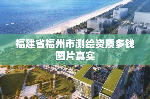 福建省福州市測繪資質多錢圖片真實