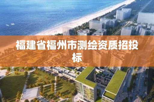 福建省福州市測繪資質招投標