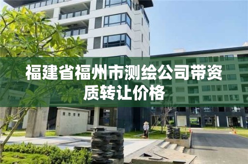 福建省福州市測繪公司帶資質轉讓價格