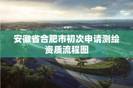 安徽省合肥市初次申請測繪資質流程圖