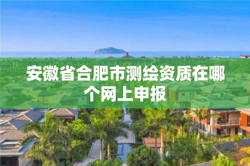 安徽省合肥市測(cè)繪資質(zhì)在哪個(gè)網(wǎng)上申報(bào)