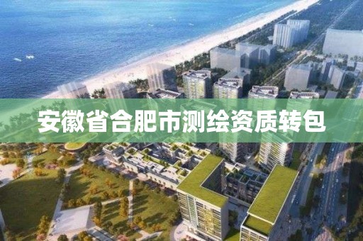 安徽省合肥市測繪資質轉包