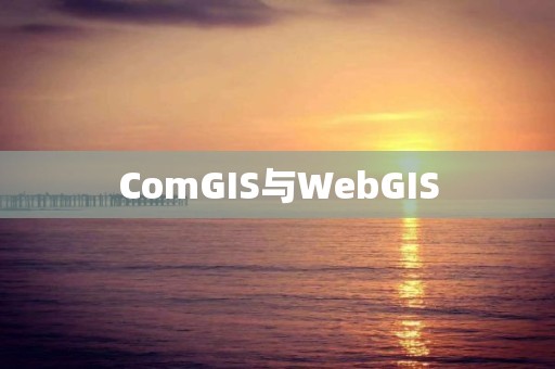 ComGIS與WebGIS