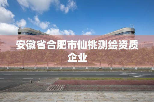 安徽省合肥市仙桃測繪資質企業