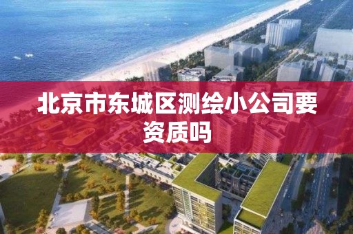 北京市東城區測繪小公司要資質嗎