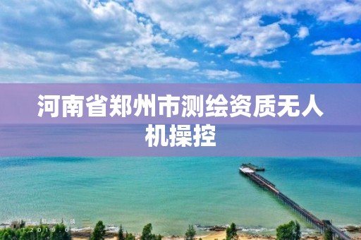 河南省鄭州市測繪資質無人機操控