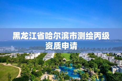 黑龍江省哈爾濱市測繪丙級資質申請