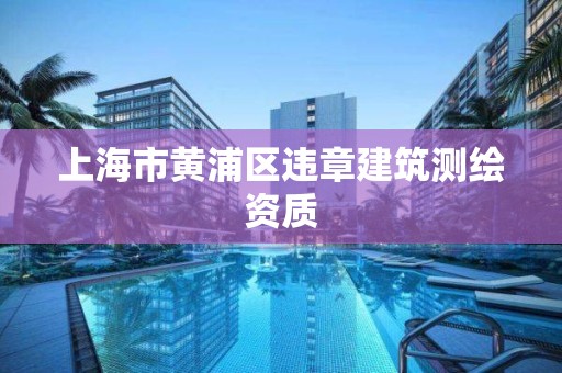 上海市黃浦區違章建筑測繪資質