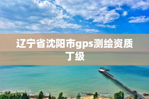 遼寧省沈陽市gps測繪資質丁級