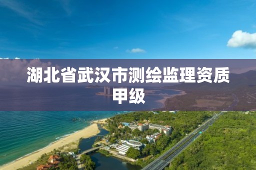 湖北省武漢市測繪監理資質甲級