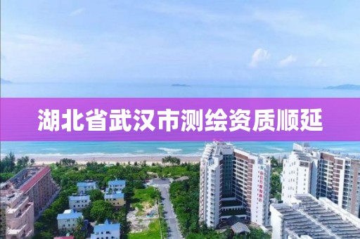 湖北省武漢市測繪資質順延