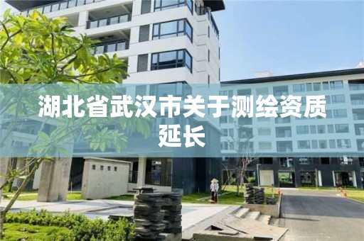 湖北省武漢市關于測繪資質延長