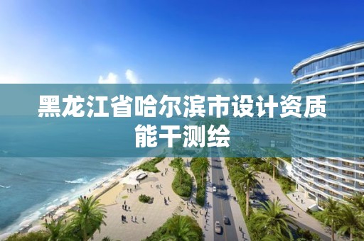 黑龍江省哈爾濱市設計資質能干測繪