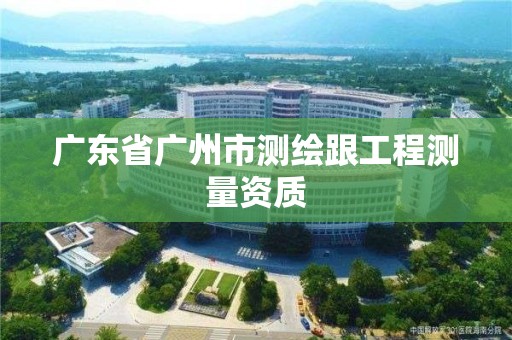 廣東省廣州市測(cè)繪跟工程測(cè)量資質(zhì)