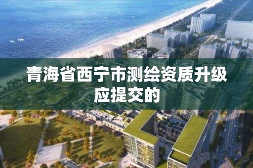 青海省西寧市測繪資質升級應提交的