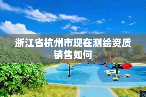 浙江省杭州市現(xiàn)在測繪資質(zhì)銷售如何