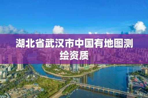 湖北省武漢市中國有地圖測繪資質