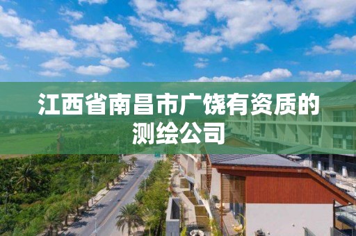 江西省南昌市廣饒有資質的測繪公司