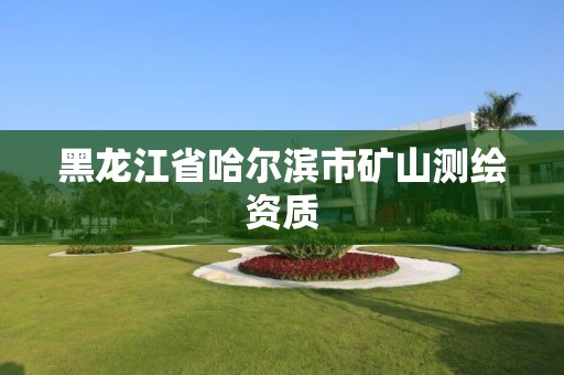 黑龍江省哈爾濱市礦山測繪資質