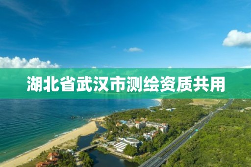 湖北省武漢市測繪資質共用