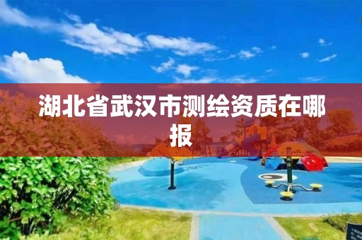 湖北省武漢市測繪資質在哪報