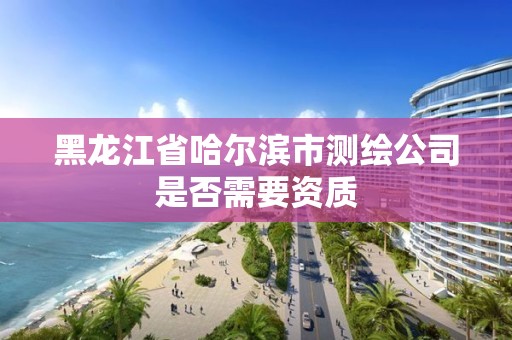 黑龍江省哈爾濱市測繪公司是否需要資質