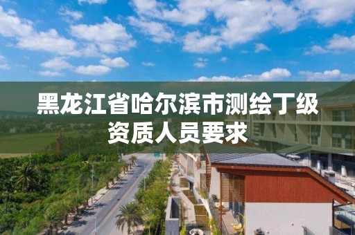 黑龍江省哈爾濱市測繪丁級資質人員要求