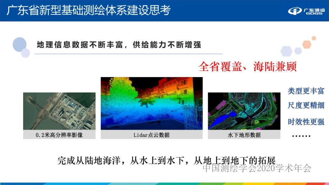 廣東省新型基礎測繪體系建設思考與探索