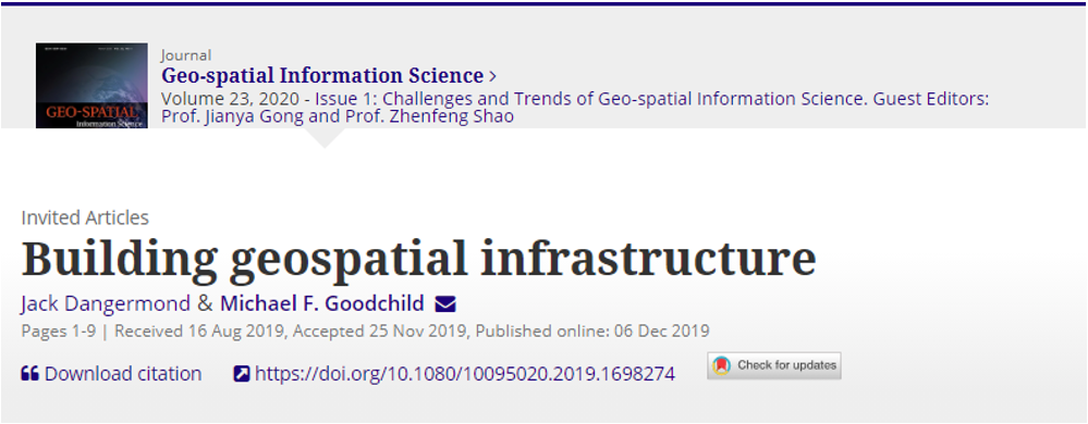 GIS的未來是什么？ESRI總裁Jack Dangermond和美國科學院院士Michael F. Goodchild的思考